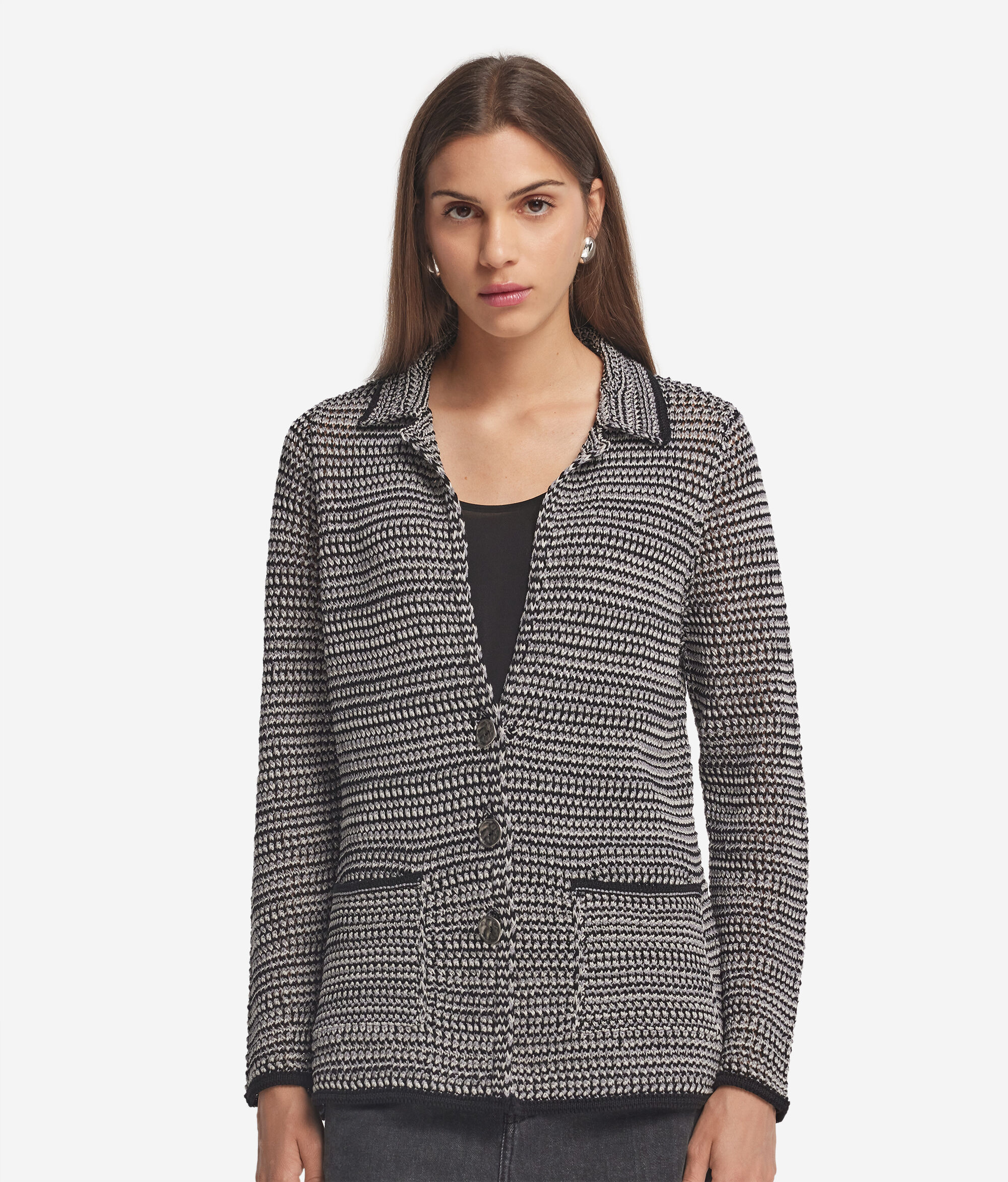 Gilet effet cordon