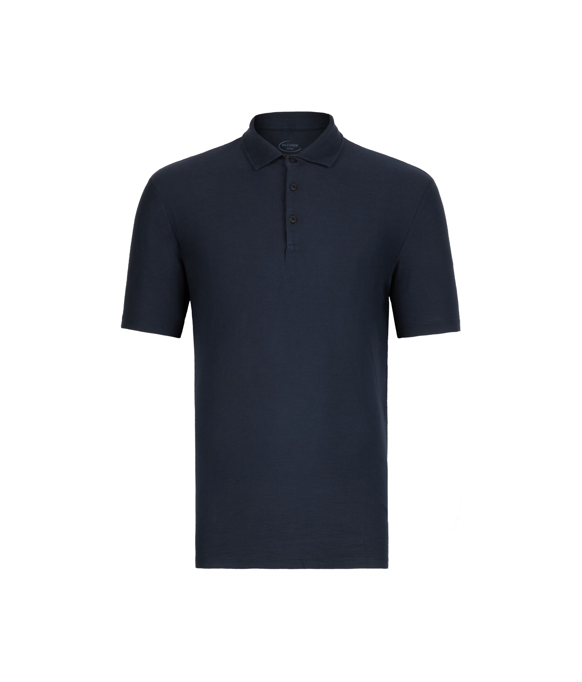 Twist Cotton Polo Shirt Colore Blue