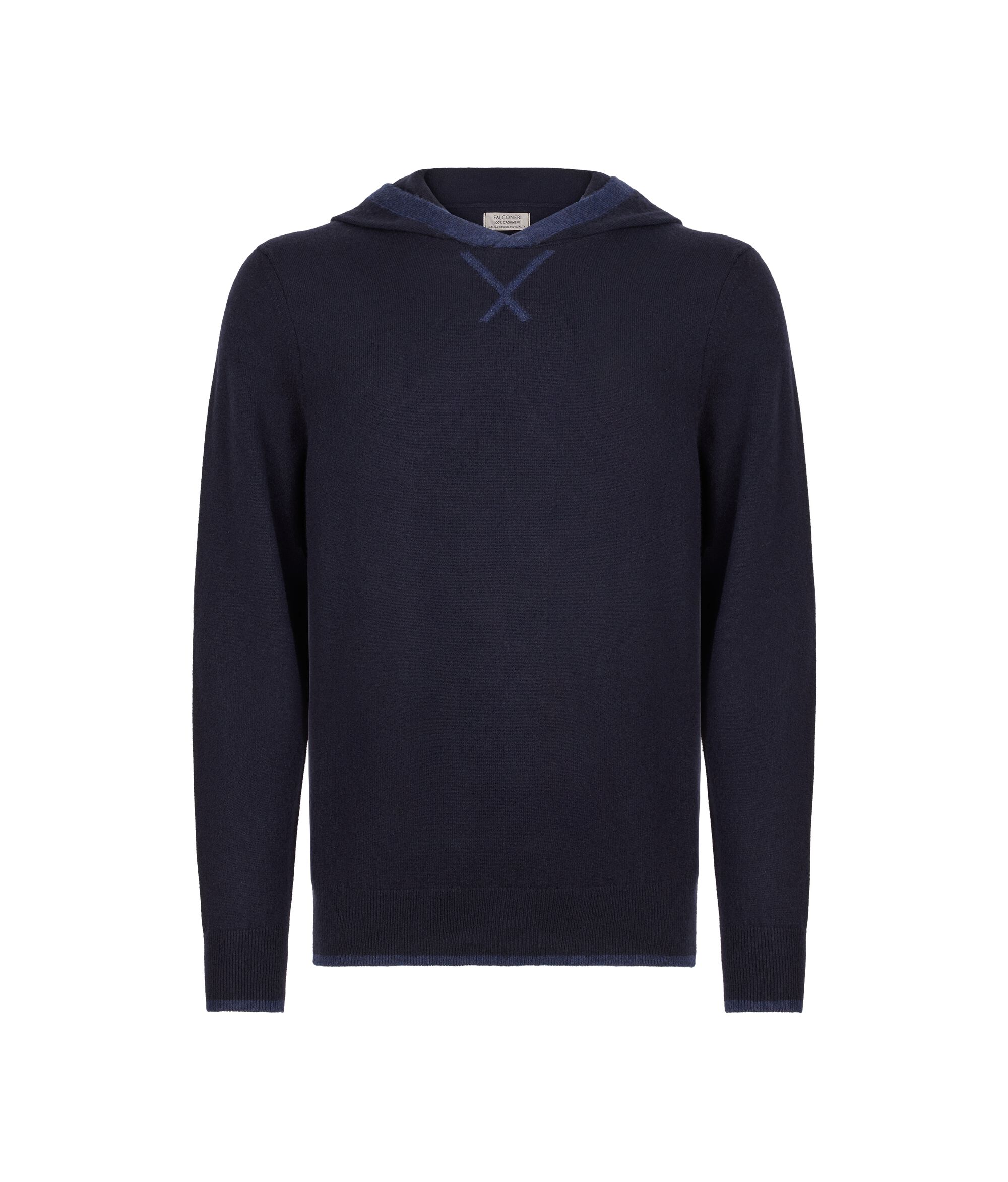 Ultrasoft Cashmere Sweatshirt Colore Navy Blue