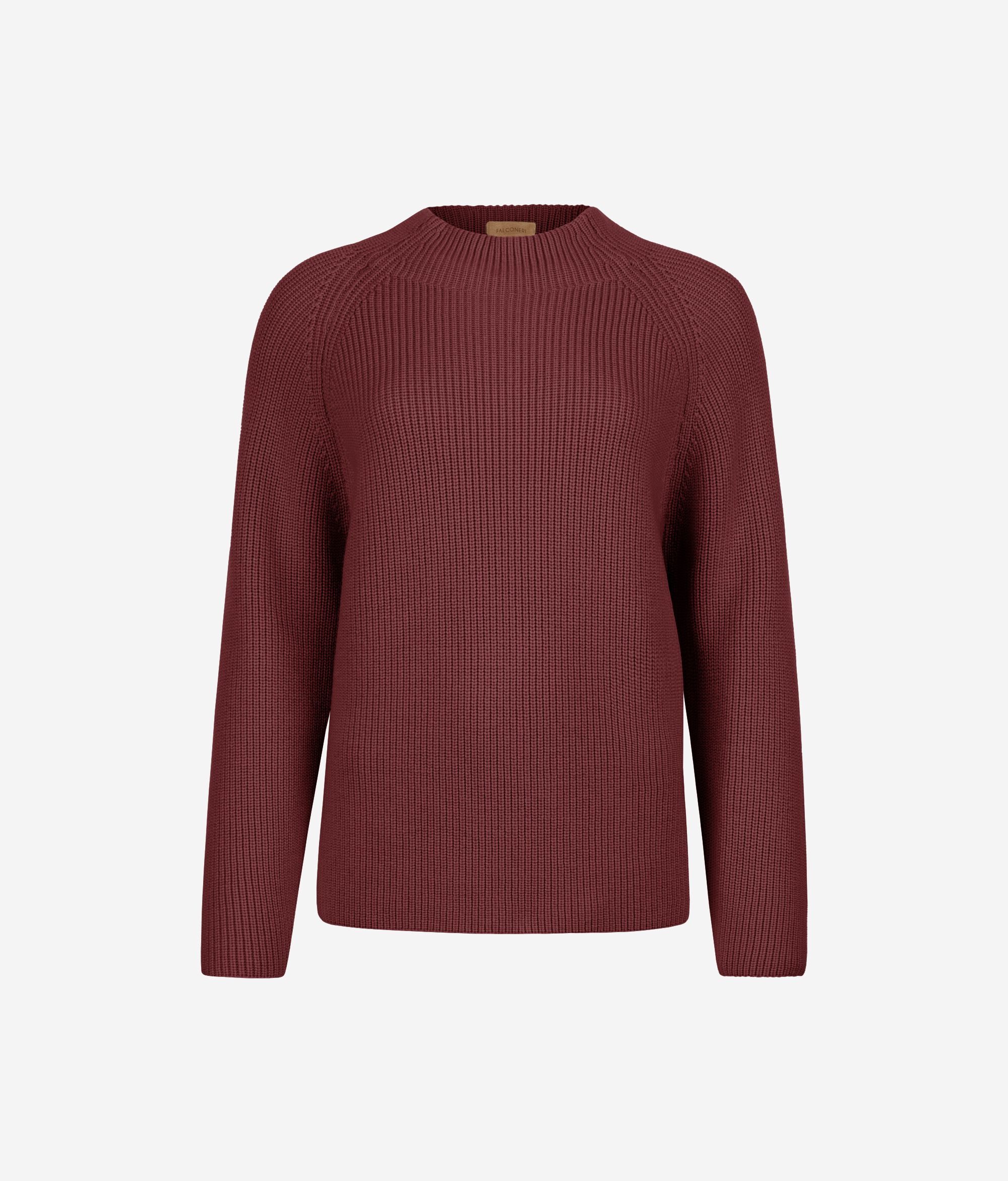 Pull à col roulé en laine