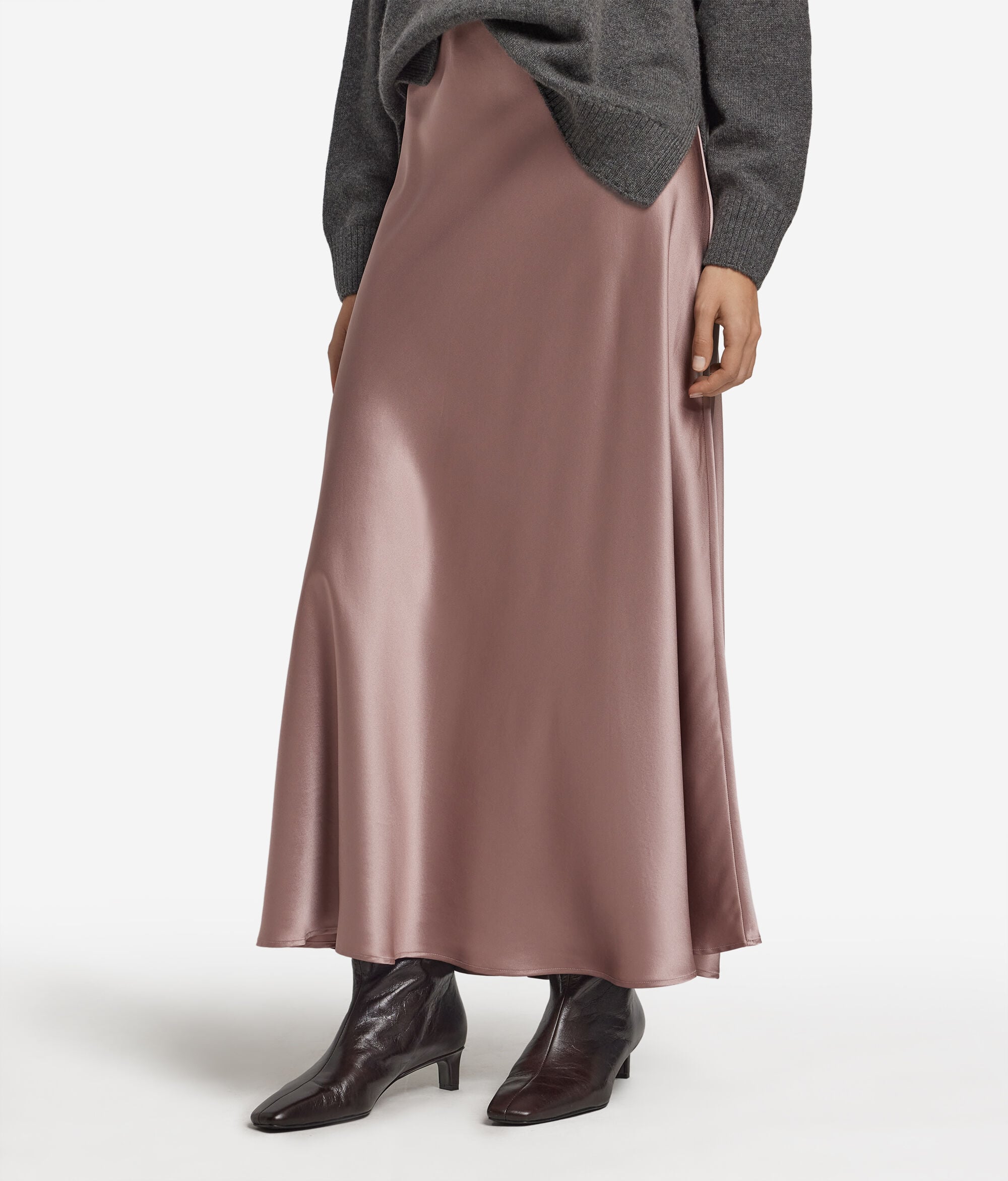 Gonna Lunga Da Ballo CISMARK In Seta Latte: Eleganza Per Valzer E Latino! - 6