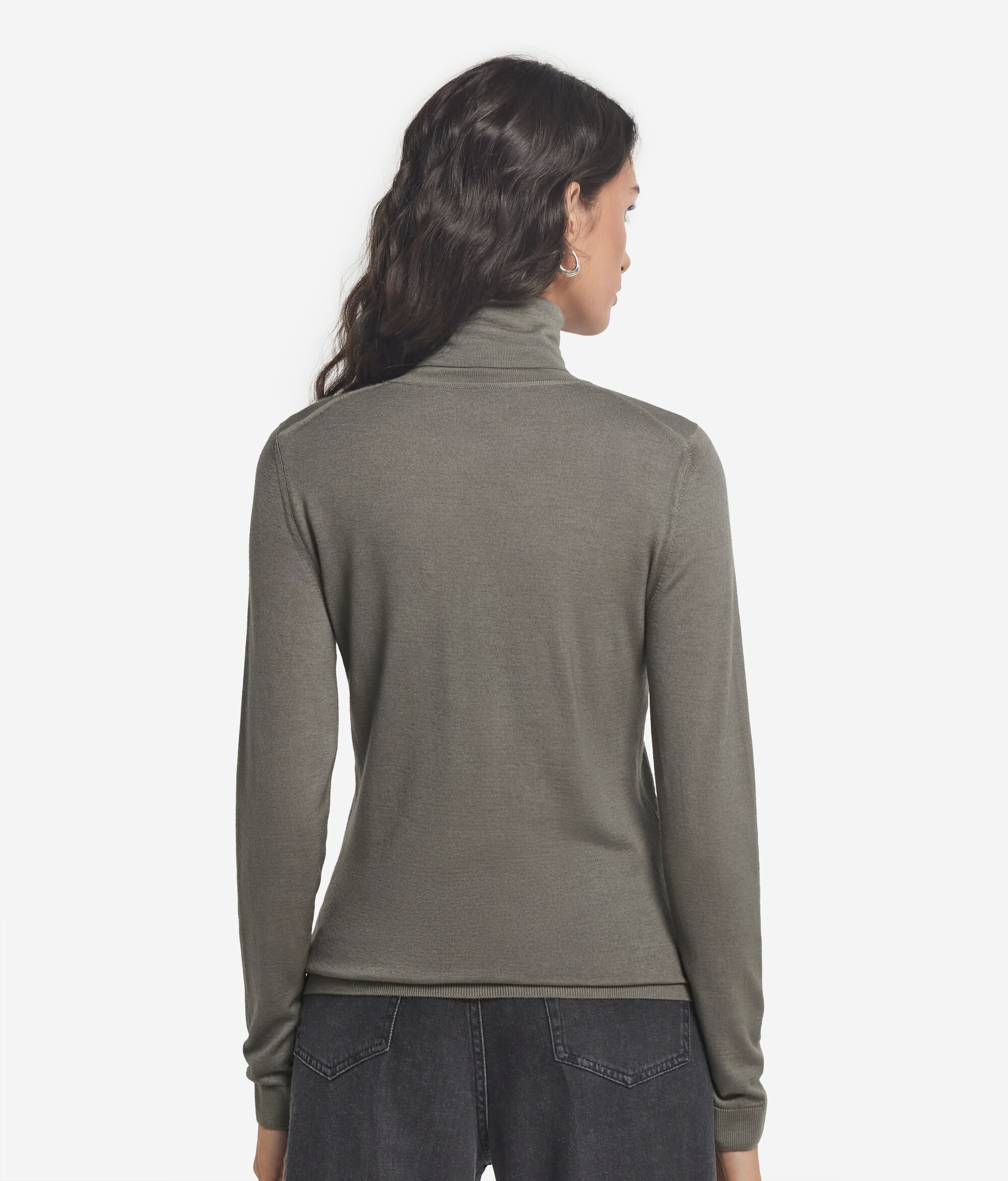 Col roulé femme en cachemire ultra-fin