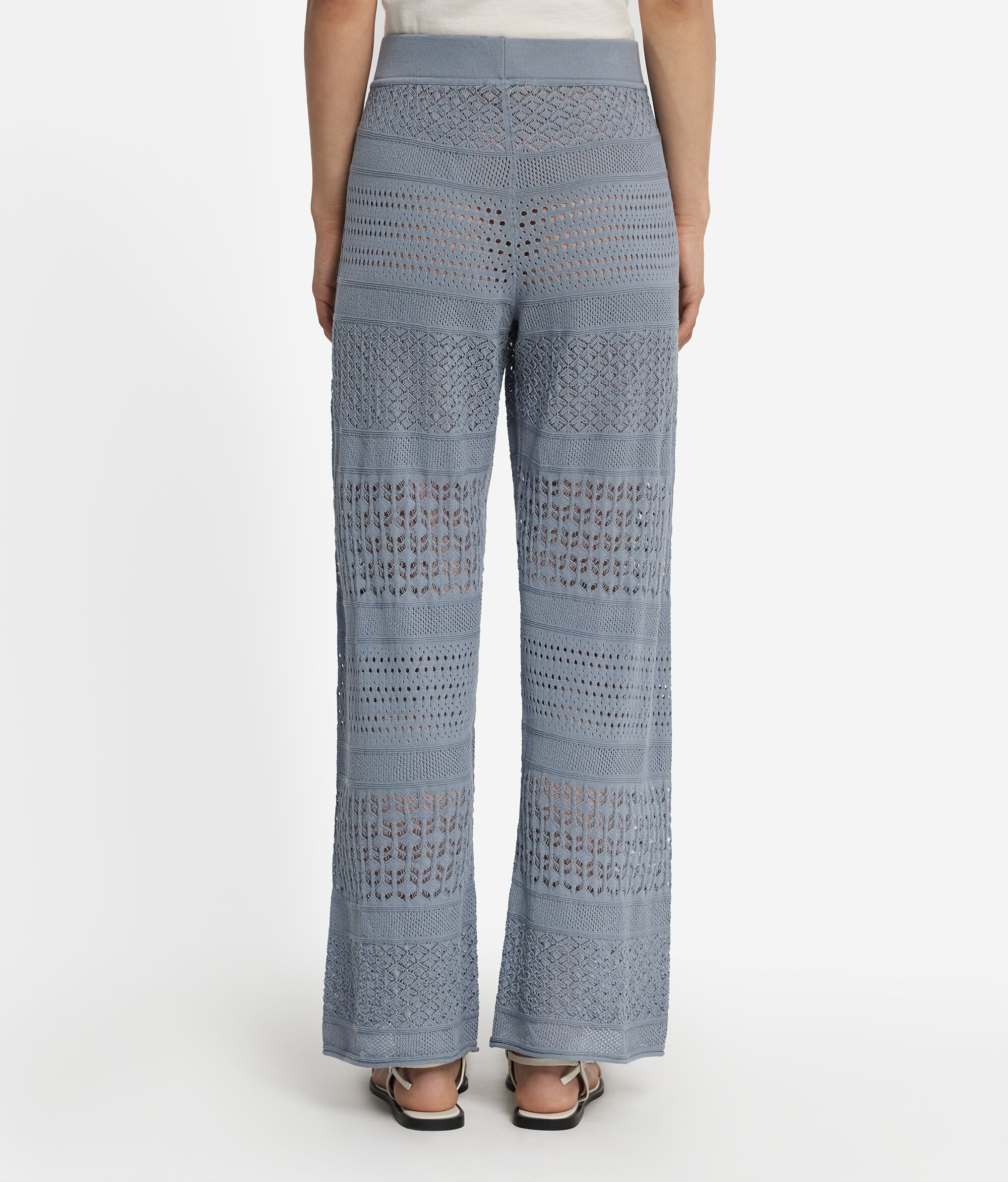 Cotton Crochet Trousers