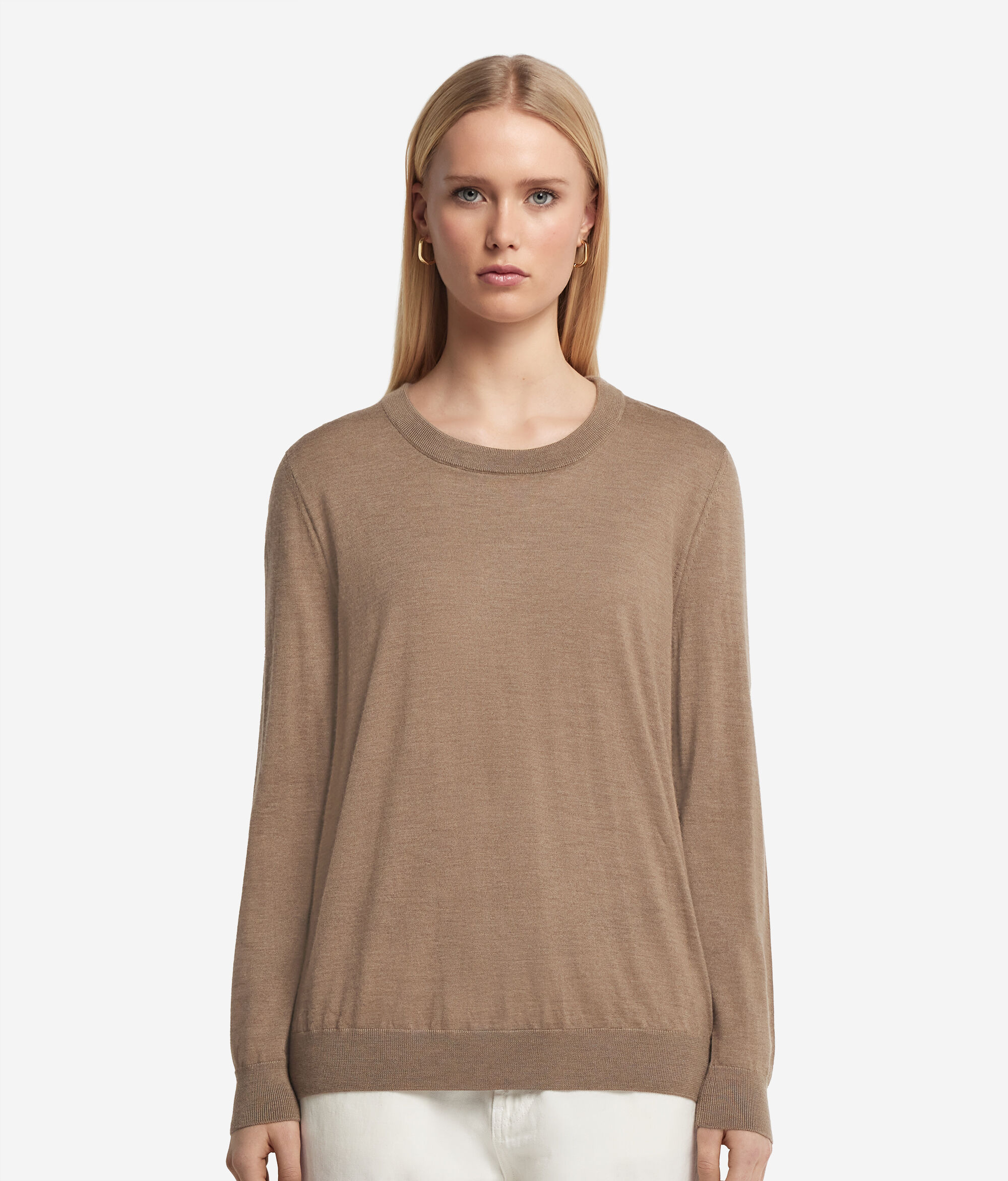 Crew Neck Ultrafine Cashmere Jumper