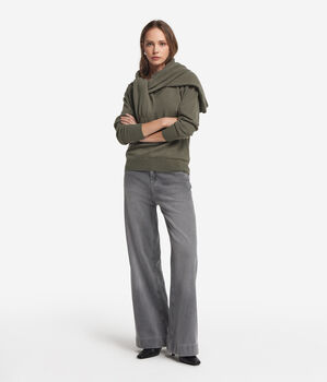 Pullover mit V-Ausschnitt aus Kaschmir Ultrasoft
