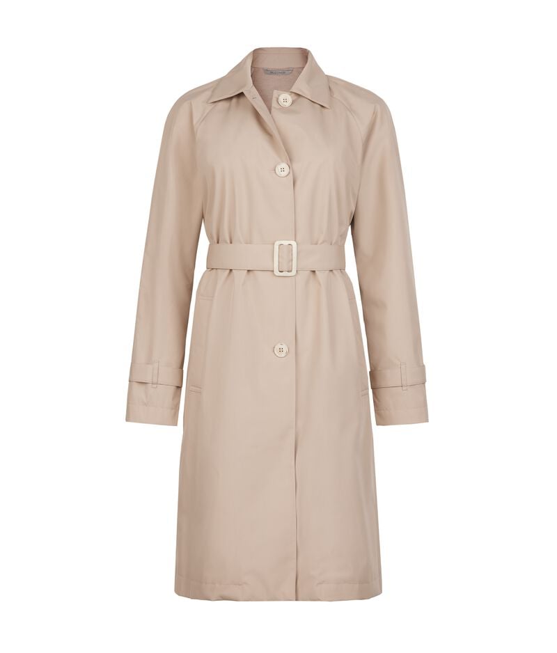 Falconeri Long Technical Trench Coat Woman Beige Corda