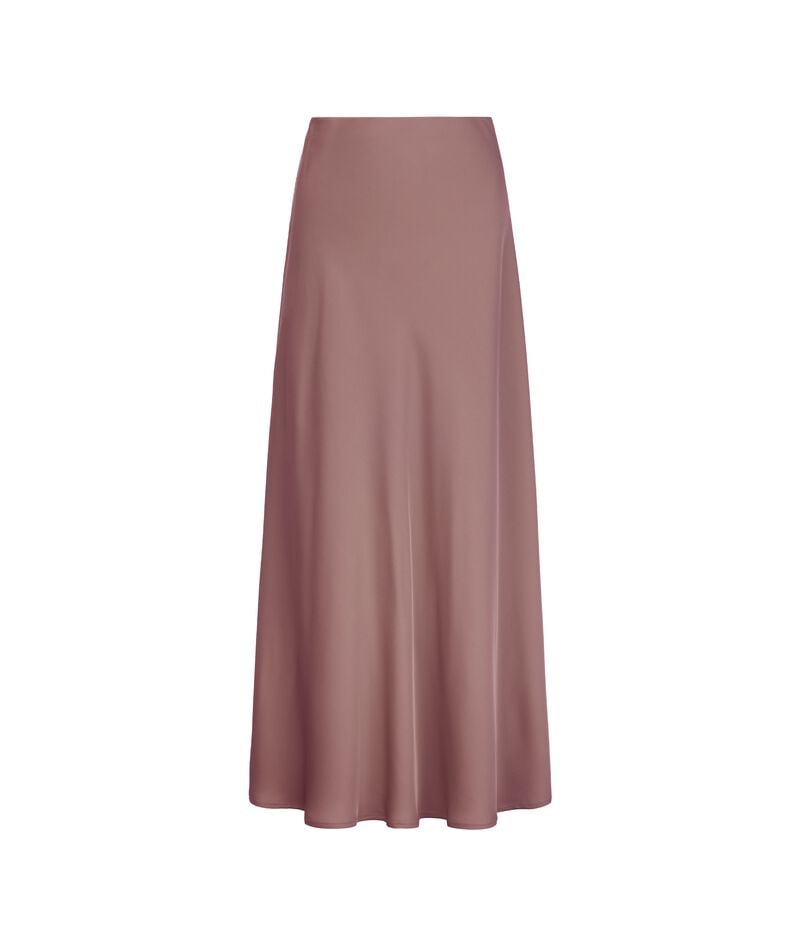 Falconeri Matte satin skirt Woman Rosé Dark