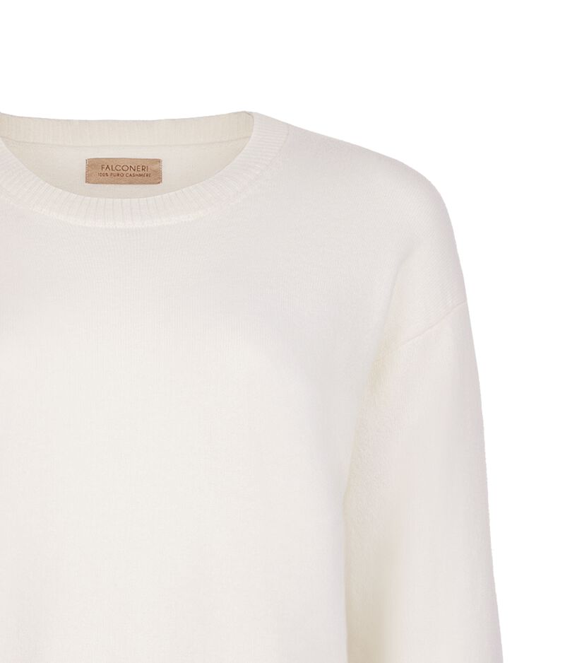 Falconeri Ultrasoft Cashmere sweater with slits Woman Bow Size M