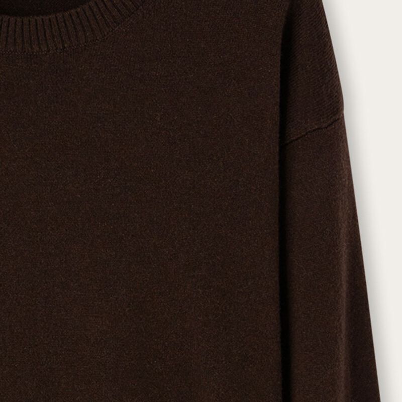 Falconeri Ultrasoft Cashmere sweater with slits Woman Wood Melange Size S