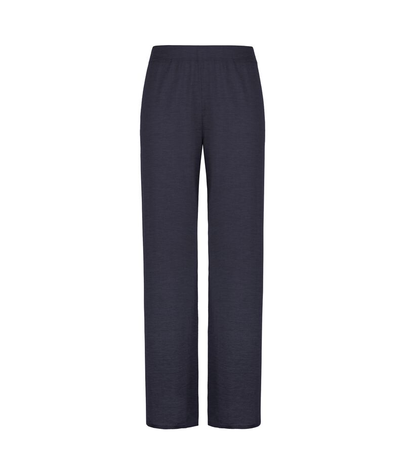 Falconeri Light Cashmere Palazzo Pants Woman Navy Blue