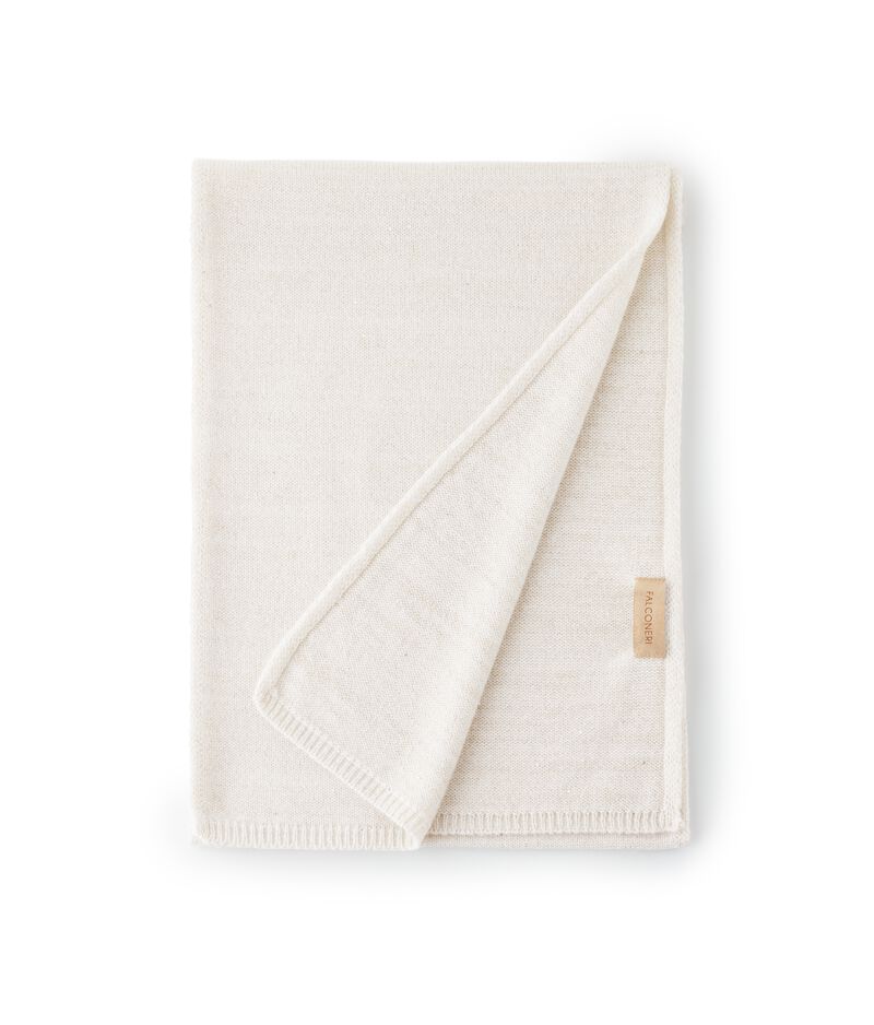 Falconeri Cashmere scarf with micro sequins Woman Bow Size TU