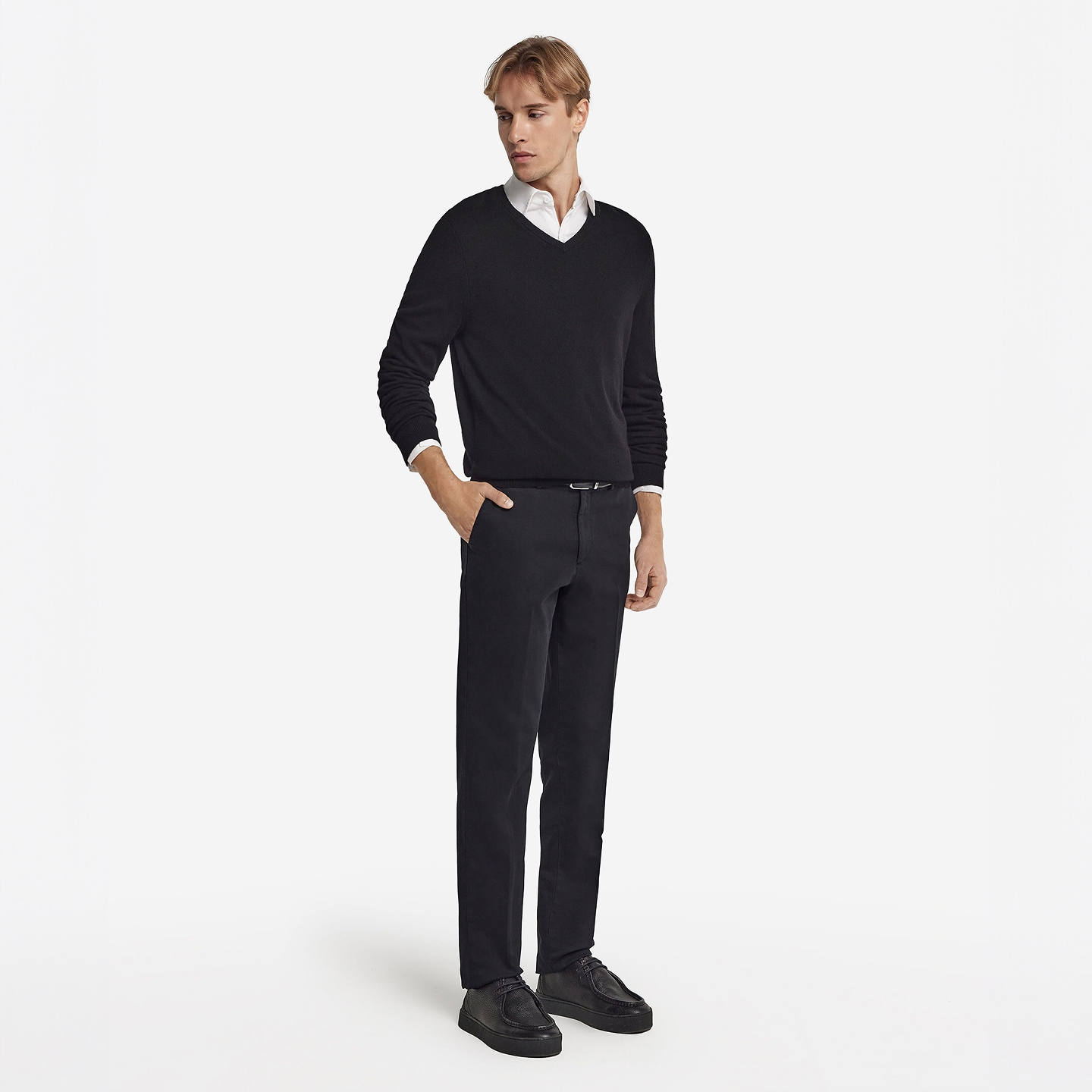 How to wear a men’s sweater for business casual