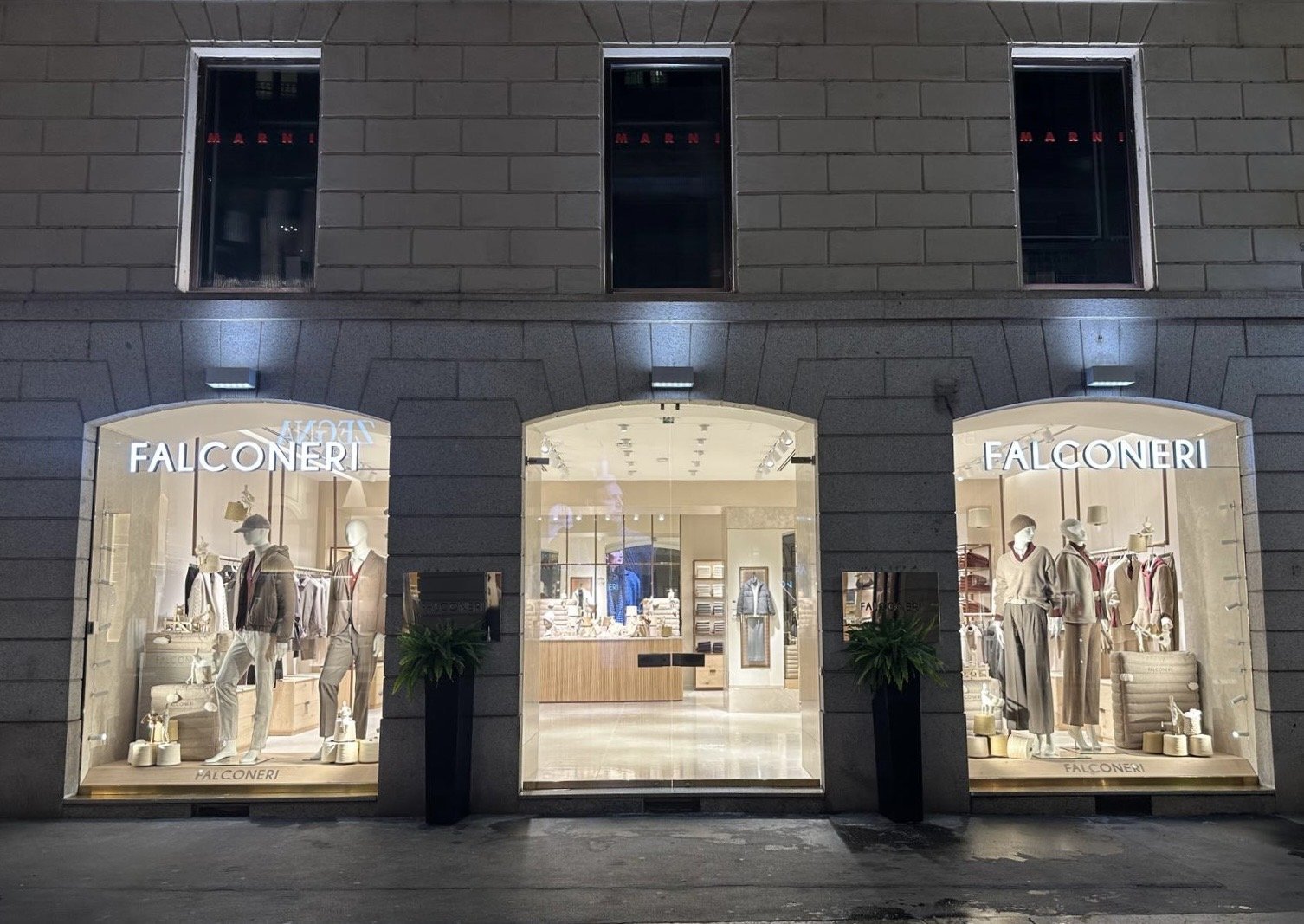 Falconeri MILANO VIA MONTENAPOLEONE 26