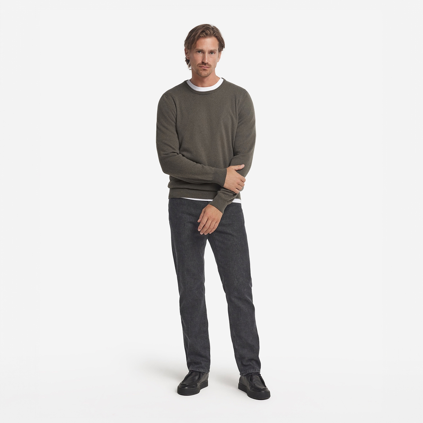 How to layer different sweater necklines